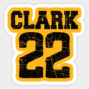 Caitlin Clark logo 22 Sticker